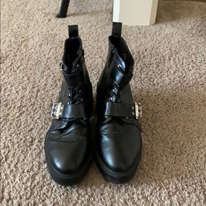 Black Combat Boots